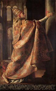 Papa Urbano II (c.1035-99) Consagrando a Igreja de São Sernin de Toulouse